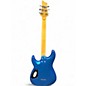 Used Schecter Guitar Research C6 DELUXE Metallic Blue Solid Body Electric Guitar