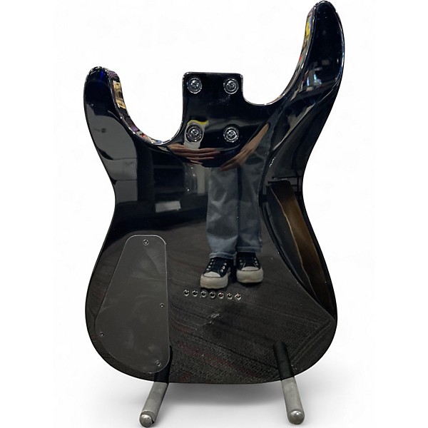 Used Jackson JS22-7 Dinky 7 String Black Solid Body Electric Guitar