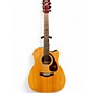 Used Yamaha FX370C Natural Acoustic Electric Guitar thumbnail