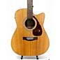 Used Yamaha FX370C Natural Acoustic Electric Guitar