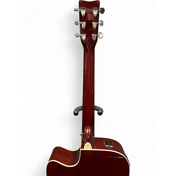 Used Yamaha FX370C Natural Acoustic Electric Guitar