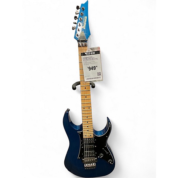 Used Ibanez RG655 Prestige Cobalt Blue Solid Body Electric Guitar