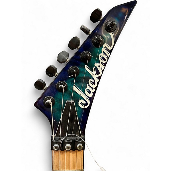 Used Jackson DK2 Dinky Blue Burst Solid Body Electric Guitar