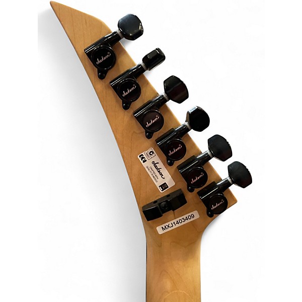 Used Jackson DK2 Dinky Blue Burst Solid Body Electric Guitar