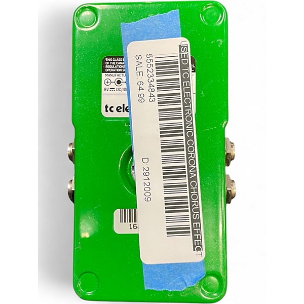 Used TC Electronic Corona Chorus Effect Pedal