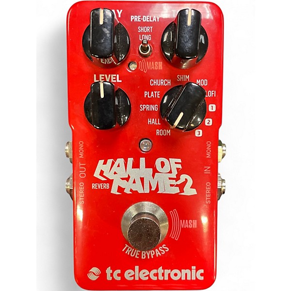 Used TC Electronic Hall Of Fame 2 Reverb Effect Pedal