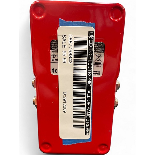 Used TC Electronic Hall Of Fame 2 Reverb Effect Pedal