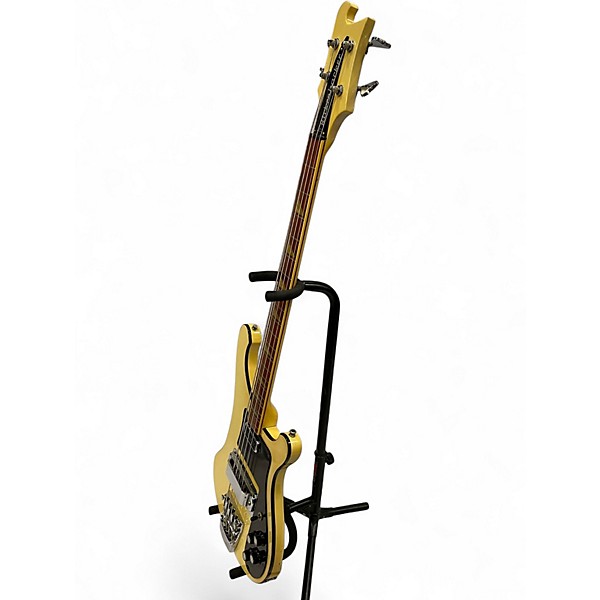 Vintage 1974 Rickenbacker 4001 Vintage White Electric Bass Guitar