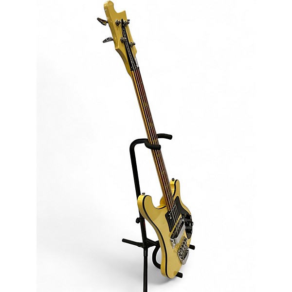 Vintage 1974 Rickenbacker 4001 Vintage White Electric Bass Guitar