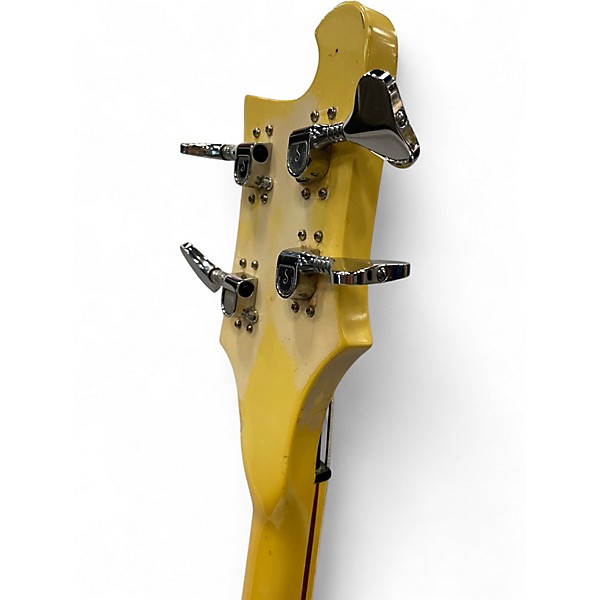 Vintage 1974 Rickenbacker 4001 Vintage White Electric Bass Guitar