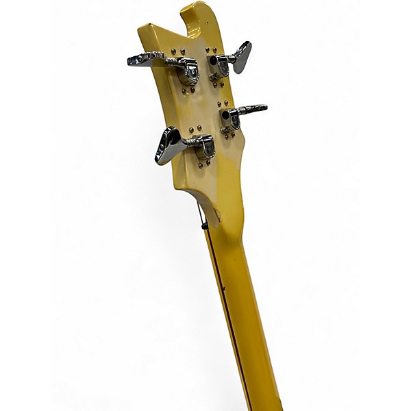 Vintage 1974 Rickenbacker 4001 Vintage White Electric Bass Guitar