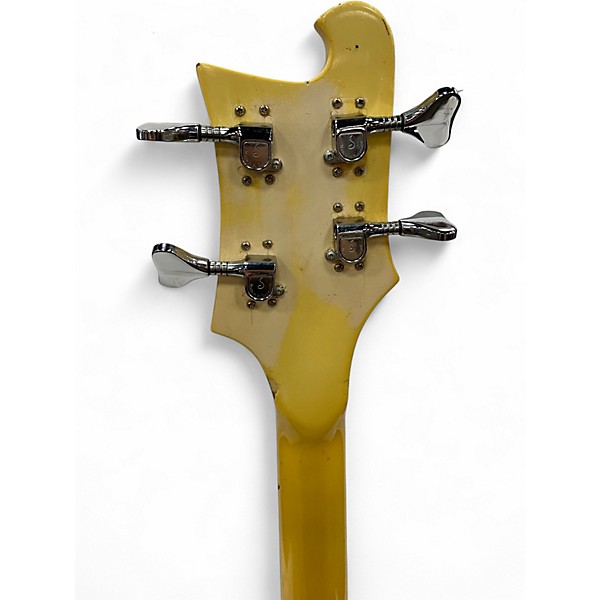 Vintage 1974 Rickenbacker 4001 Vintage White Electric Bass Guitar