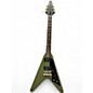 Used Gibson Flying V Tribute Olive Drab Satin Solid Body Electric Guitar