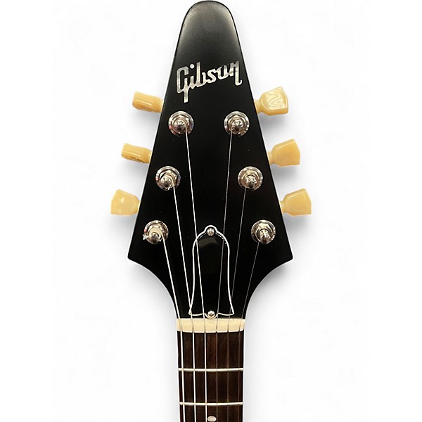 Used Gibson Flying V Tribute Olive Drab Satin Solid Body Electric Guitar