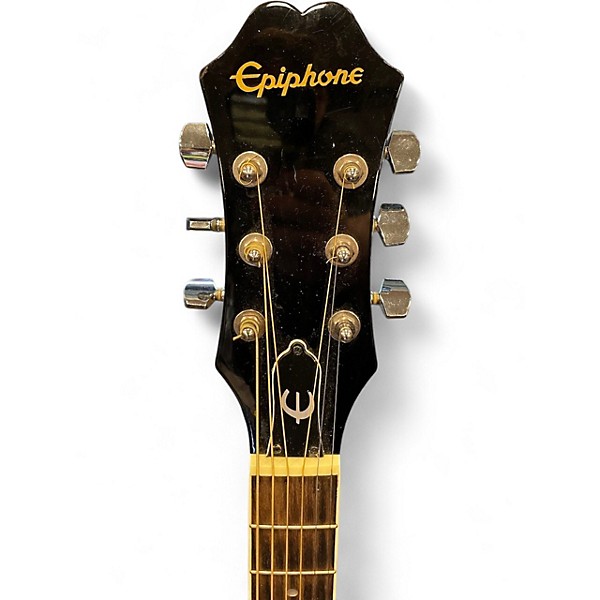 Used Epiphone PR4E Natural Acoustic Electric Guitar