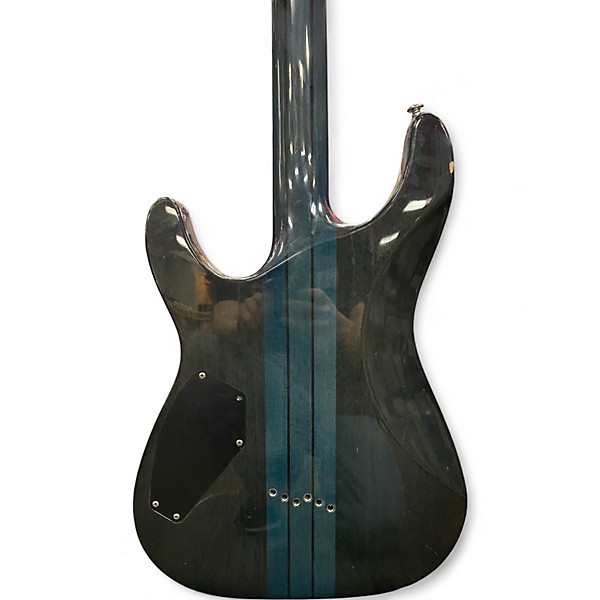 Used Schecter Guitar Research C1 Classic See Thru Back Solid Body Electric Guitar