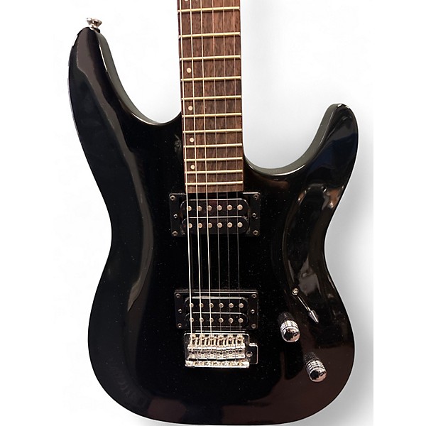 Used Laguna LE300 Black Solid Body Electric Guitar