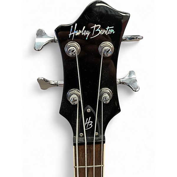 Used Harley Benton RB-414 CLASSIC SERIES BASS Black Electric Bass Guitar