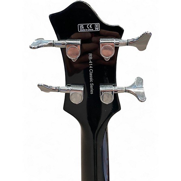 Used Harley Benton RB-414 CLASSIC SERIES BASS Black Electric Bass Guitar