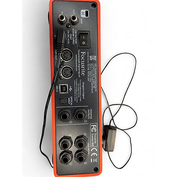 Used Focusrite Scarlett 18i8 Gen 2 Audio Interface