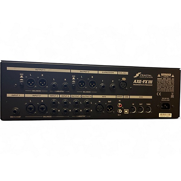 Used 2017 Fractal Audio AXE-FXIII MK1 Effect Processor