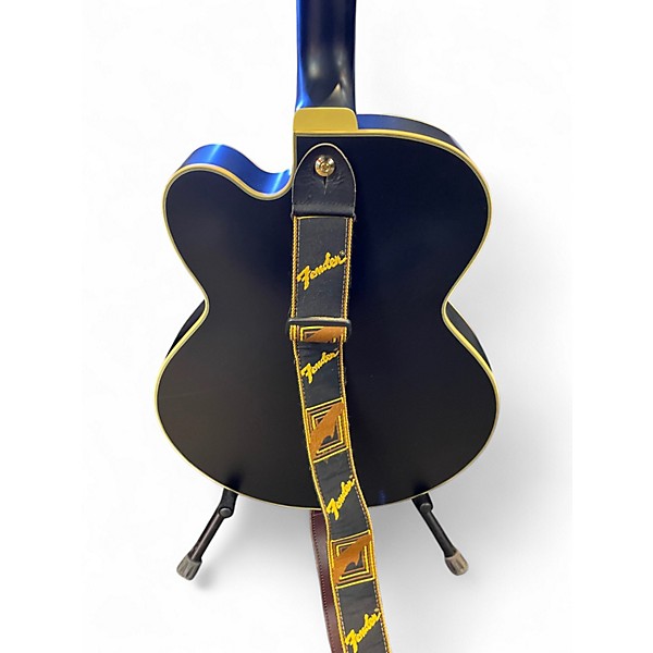 Used Ibanez AF75GBKF Flat Black Hollow Body Electric Guitar