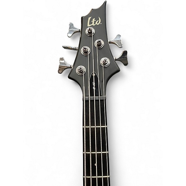 Used ESP LTD B15 5 String Black Electric Bass Guitar