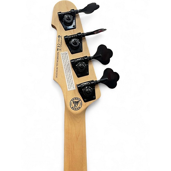 Used ESP LTD Surveyor 4 87 Black Electric Bass Guitar