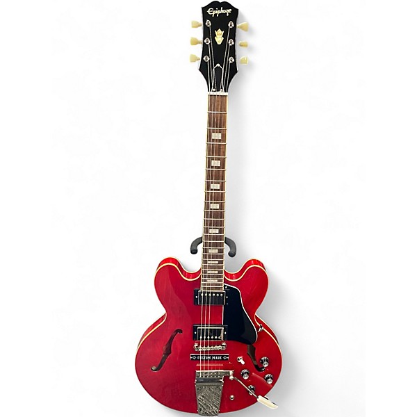 Used Epiphone joe bonamassa es335 red Hollow Body Electric Guitar
