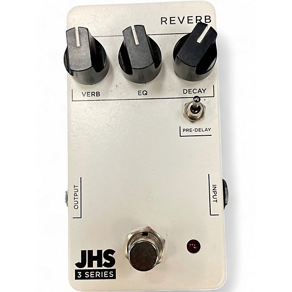 Used JHS Pedals WHITE LABEL REVERB Effect Pedal