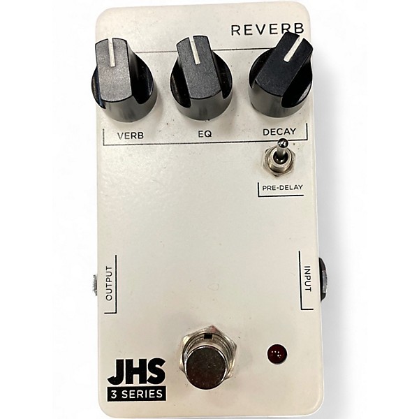 Used JHS Pedals WHITE LABEL REVERB Effect Pedal