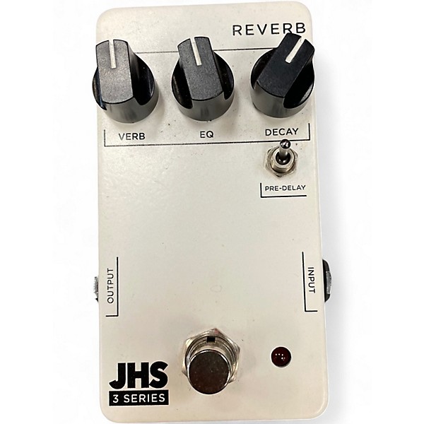 Used JHS Pedals WHITE LABEL REVERB Effect Pedal