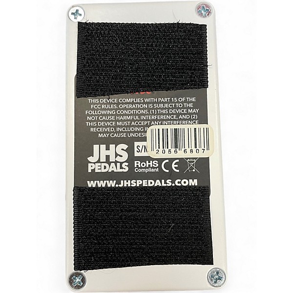 Used JHS Pedals WHITE LABEL REVERB Effect Pedal