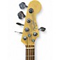 Used Fender American Standard Jazz Bass V Cream Electric Bass Guitar