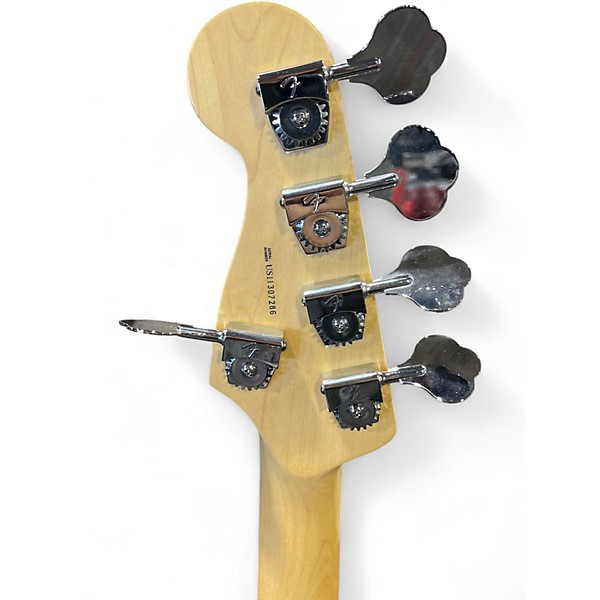 Used Fender American Standard Jazz Bass V Cream Electric Bass Guitar