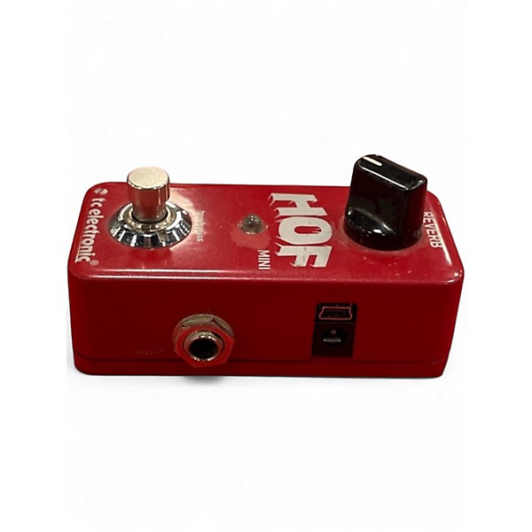 Used TC Electronic Hall Of Fame Mini Reverb Effect Pedal