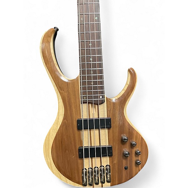 Used Ibanez BTB745 Natural Electric Bass Guitar