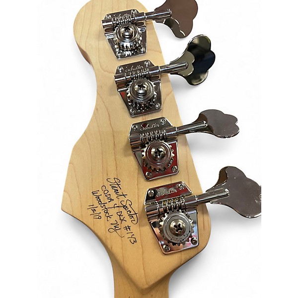 Used 2019 Spector Coda IV Deluxe Tiger Eye Electric Bass Guitar