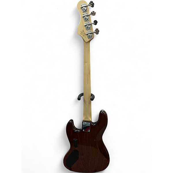 Used 2019 Spector Coda IV Deluxe Tiger Eye Electric Bass Guitar