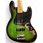 Used 2022 Fender Player Plus Jazz Bass Plus Top Green Burst Electric Bass Guitar thumbnail