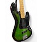 Used 2022 Fender Player Plus Jazz Bass Plus Top Green Burst Electric Bass Guitar