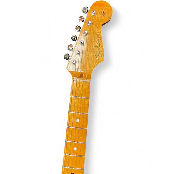 Used Fender Artist Series Eric Johnson Stratocaster 3 Color Sunburst Solid Body Electric Guitar