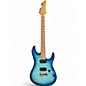 Used Ibanez AZ24S1F Transparent Turquoise Burst Solid Body Electric Guitar thumbnail