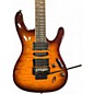 Used Ibanez S670QM Dragon Eye Burst Solid Body Electric Guitar