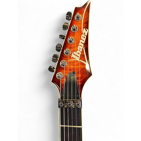 Used Ibanez S670QM Dragon Eye Burst Solid Body Electric Guitar