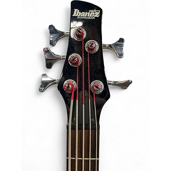 Used Ibanez SR535 5 String Black Electric Bass Guitar