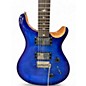 Used PRS SE Custom 24 BLUE Solid Body Electric Guitar