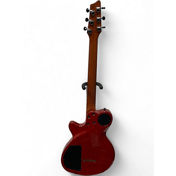 Used Godin LGX-SA Orange Solid Body Electric Guitar