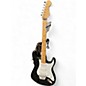 Used Squier STRATOCASTER E SERIES Made in Japan Black Solid Body Electric Guitar