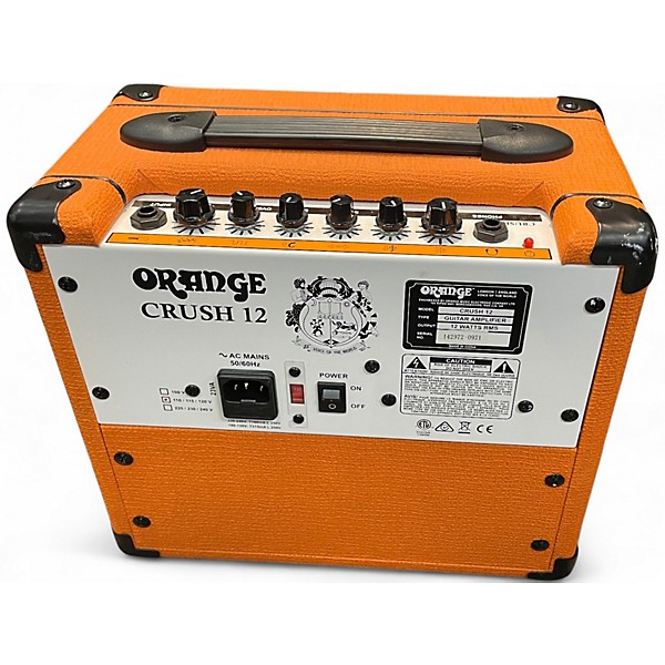 Used Orange Amplifiers Crush 12 Guitar Combo Amp
